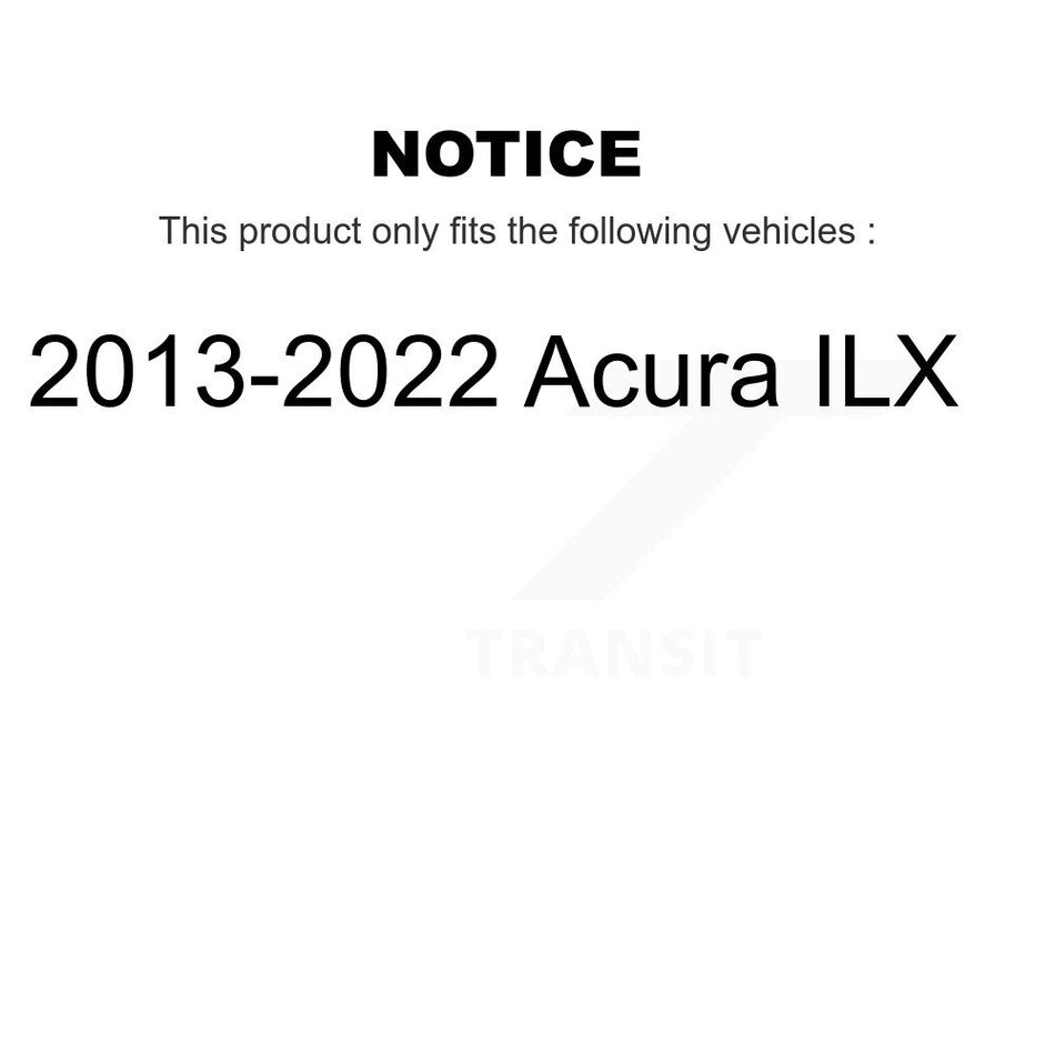 Rear Shock And TQ Link Kit For 2013-2022 Acura ILX KSS-108343