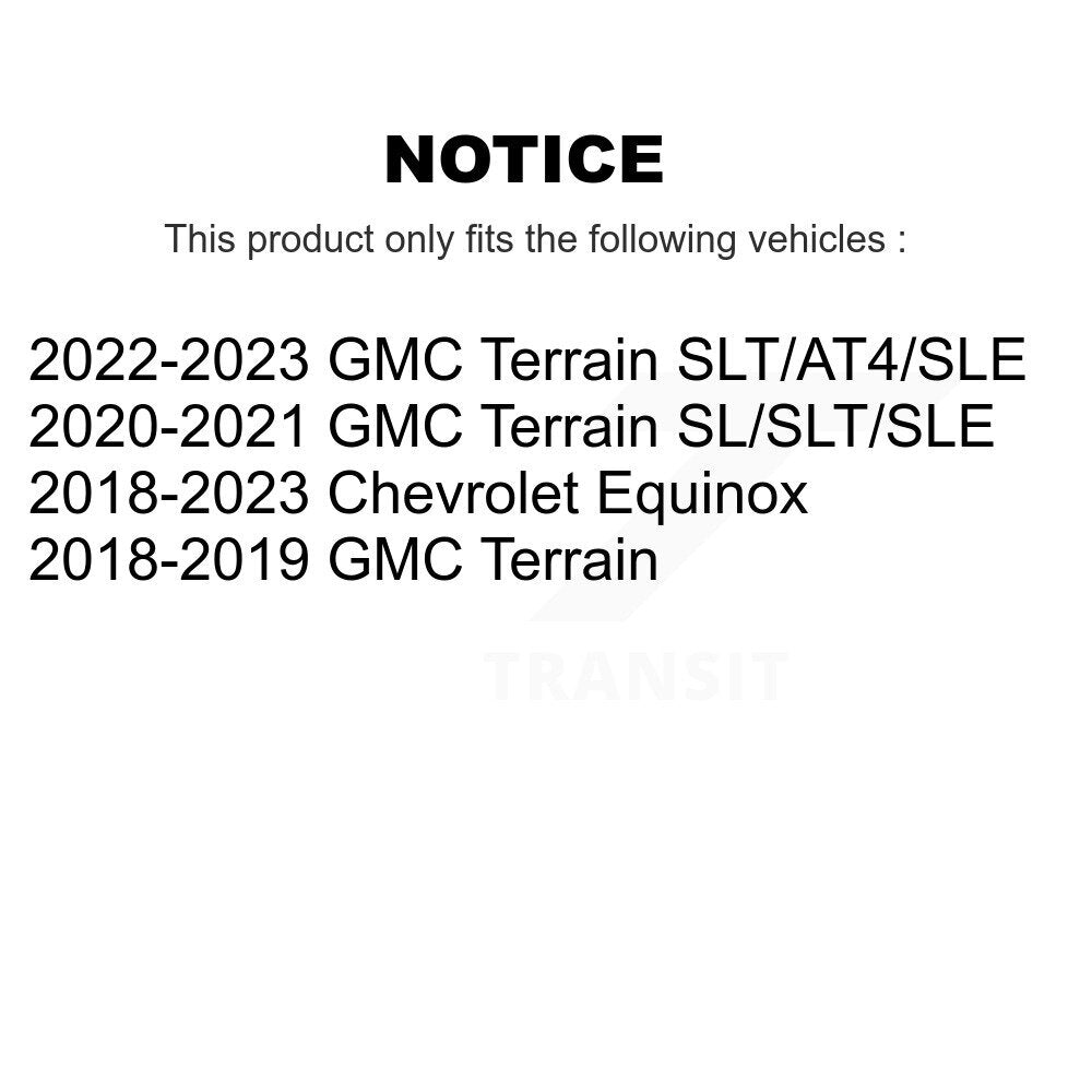 Rear Shock And TOR Link Kit For Chevrolet Equinox GMC Terrain KSS-108345
