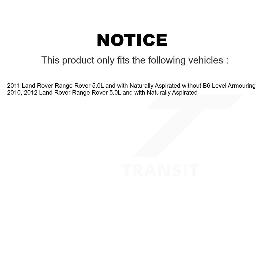 Front Rear Semi-Metallic Disc Brake Pads And Wear Sensors Kit For Land Rover Range KSW-100187
