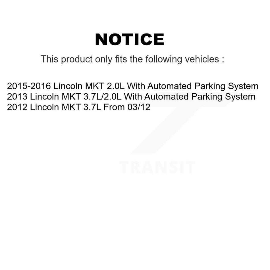 Front Left or Right Steering Tie Rod End & Boot Kit For Lincoln MKT KTB-100317