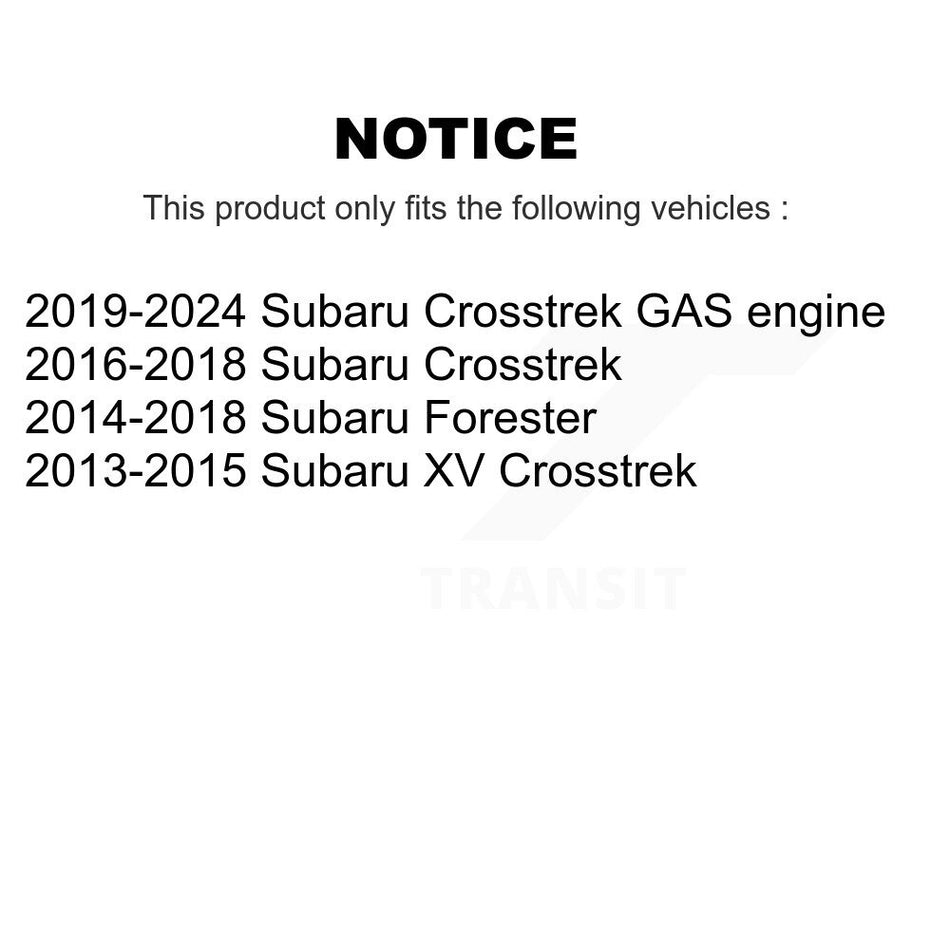 Front Left or Right Steering Tie Rod End & Boot Kit For Subaru Crosstrek Forester XV KTB-100325