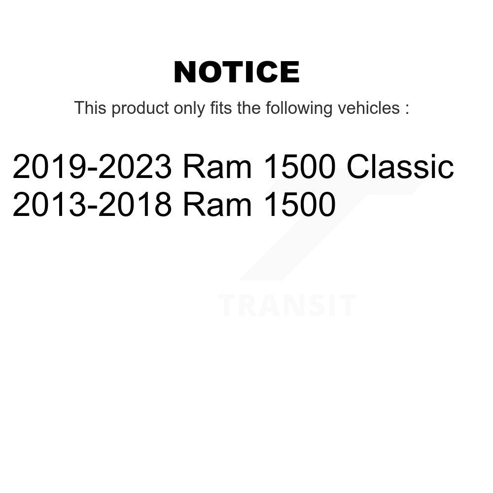 Front Left or Right Steering Tie Rod End & Boot Kit For Ram 1500 Classic KTB-100333
