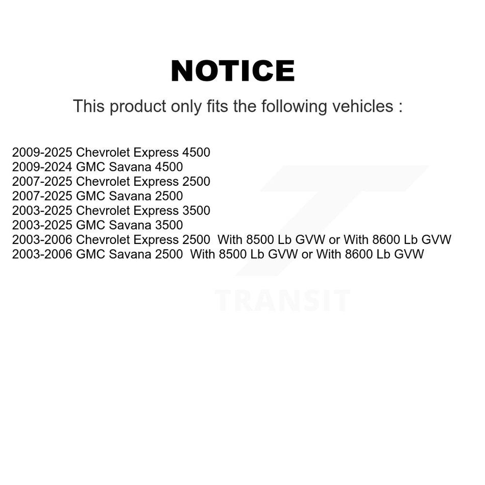 Front Left or Right Tie Rod End & Boot Kit For GMC Chevrolet Savana 2500 Express 3500 KTB-100341