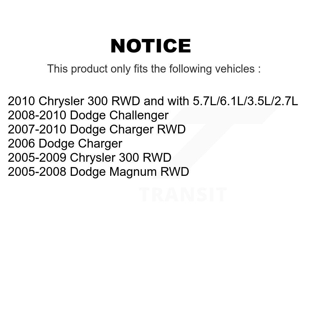 Front Left or Right Tie Rod End & Boot Kit For Dodge Chrysler 300 Charger Challenger KTB-100344