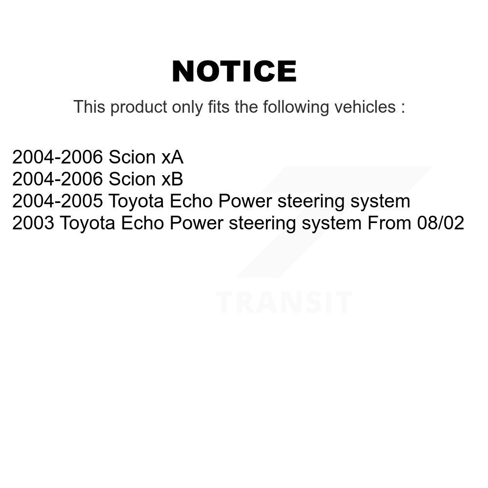Front Left or Right Steering Tie Rod End & Boot Kit For Toyota Echo Scion xB xA KTB-100346