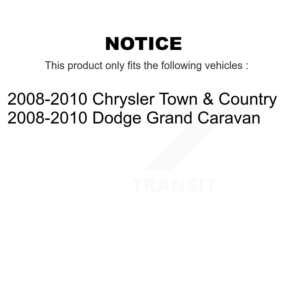 Front Left or Right Tie Rod End & Boot Kit For Dodge Grand Caravan Chrysler Town KTB-100351