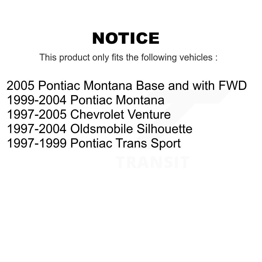Front Left or Right Tie Rod End & Boot Kit For Pontiac Montana Chevrolet Venture Trans KTB-100416