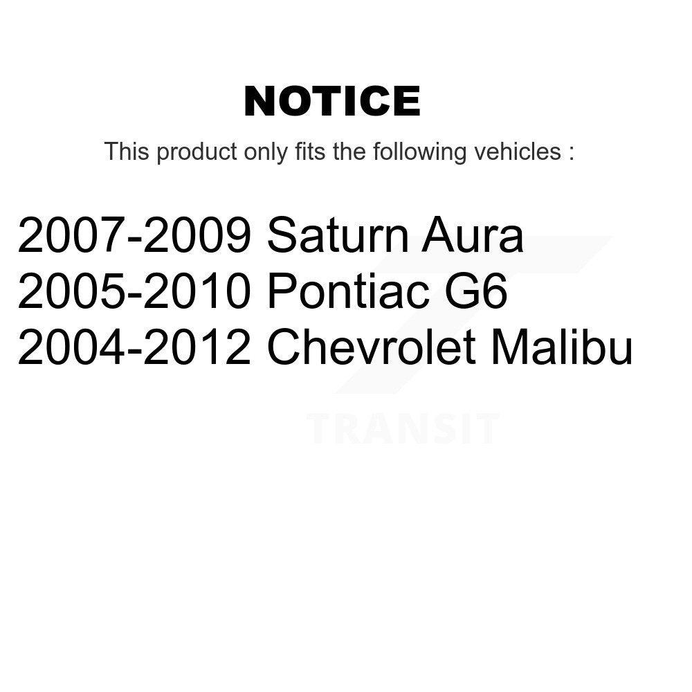 Front Left or Right Tie Rod End & Boot Kit For Chevrolet Malibu Pontiac G6 Saturn Aura KTB-100420
