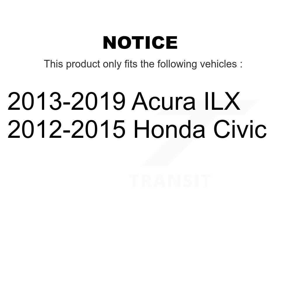 Front Left Steering Tie Rod End & Boot Kit For Honda Civic Acura ILX KTB-100480