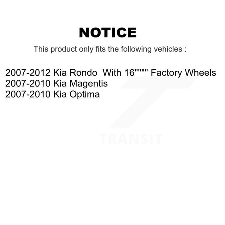 Front Left Steering Tie Rod End & Boot Kit For Kia Rondo Optima Magentis KTB-100481