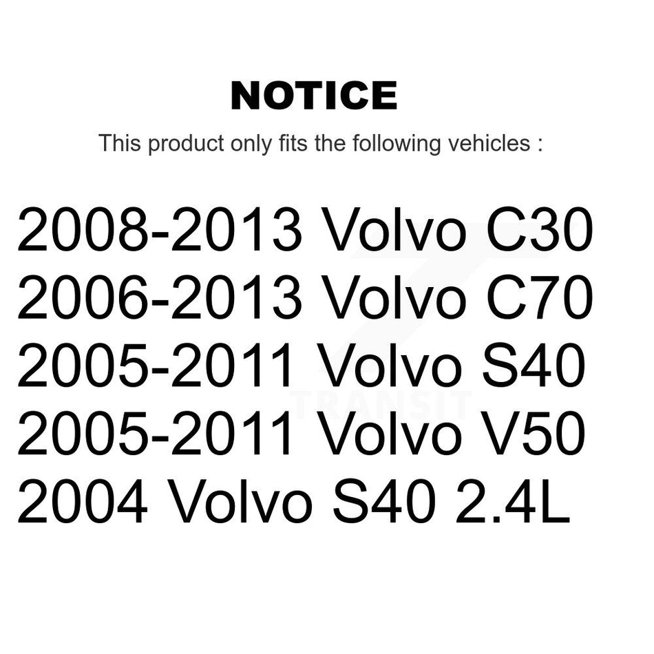 Front Left Steering Tie Rod End & Boot Kit For Volvo S40 C30 V50 C70 KTB-100568