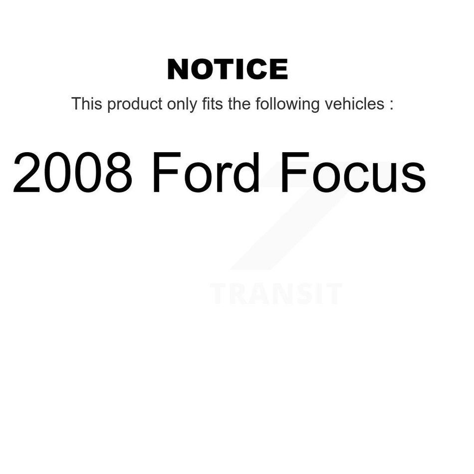 Front Right Steering Tie Rod End & Boot Kit For 2008 Ford Focus KTB-100696