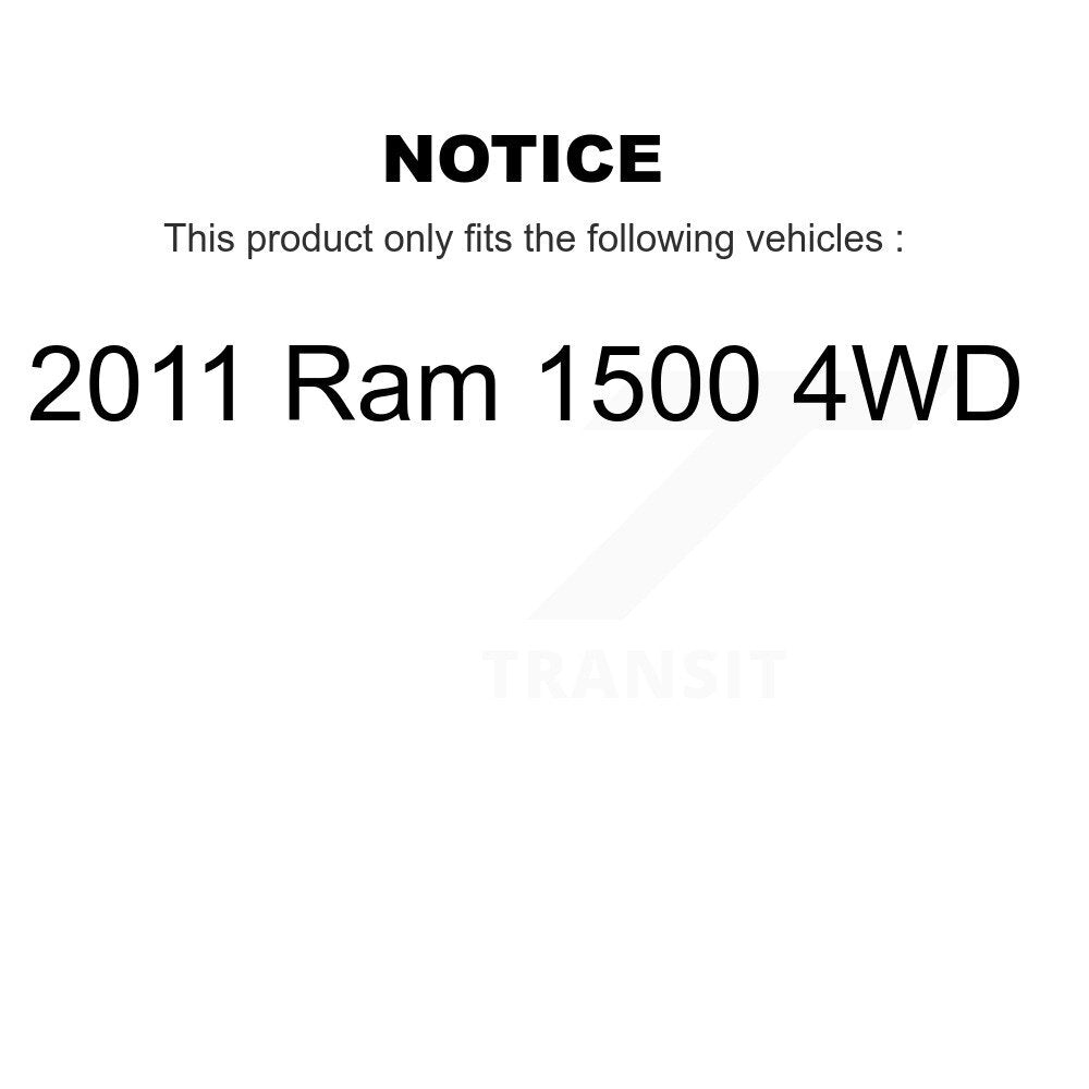 Front Right Steering Tie Rod End & Boot Kit For 2011 Ram 1500 4WD KTB-100720