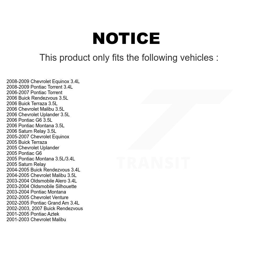 Smooth Pulley Accessory Drive Belt Idler KTP-89098 For Chevrolet Pontiac Equinox Torrent Am