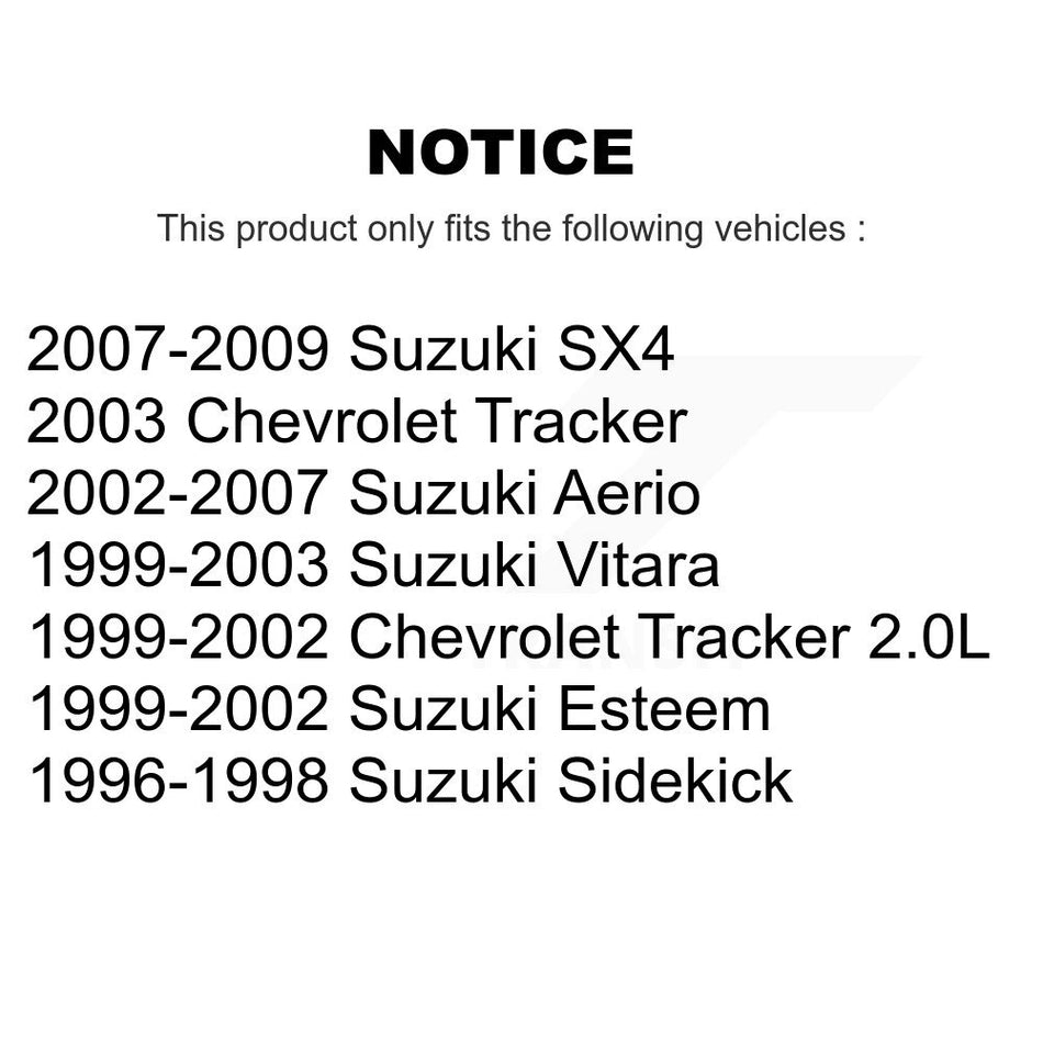 Accessory Drive Belt Idler Pulley KTP-89179 For Suzuki SX4 Chevrolet Tracker Aerio Vitara Sidekick