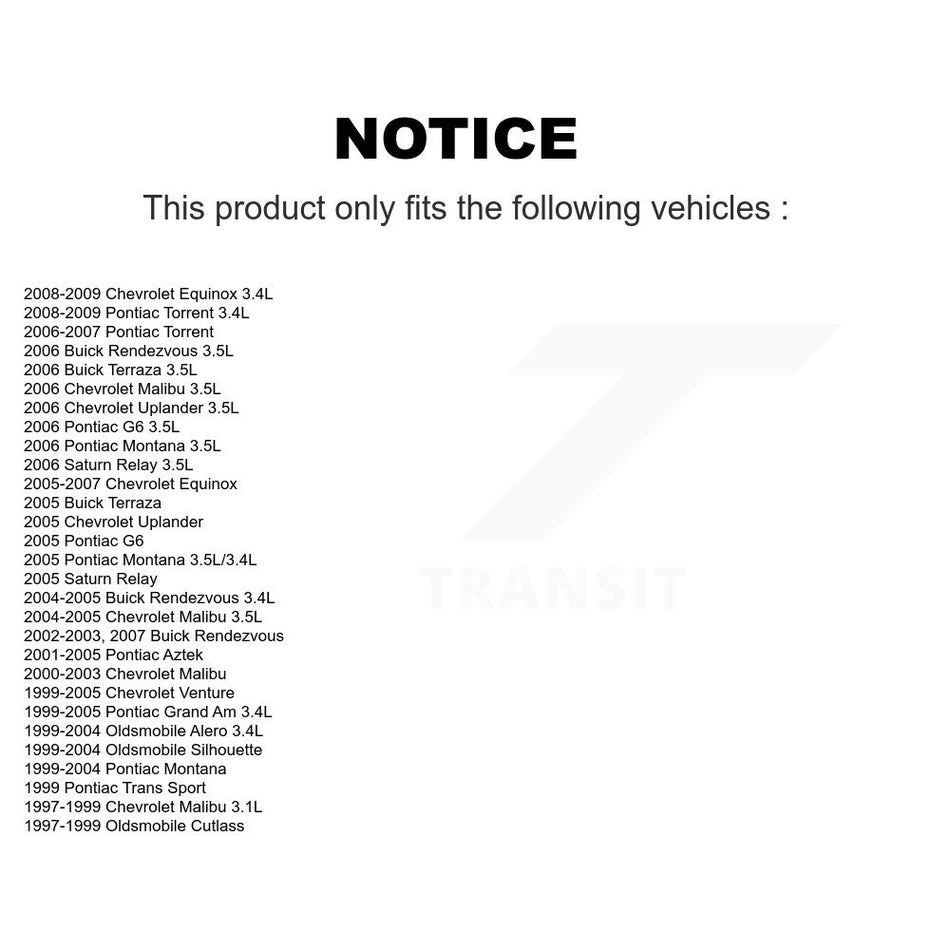 Accessory Drive Belt Tensioner Assembly KTP-89241 For Chevrolet Pontiac Equinox Malibu Torrent Grand