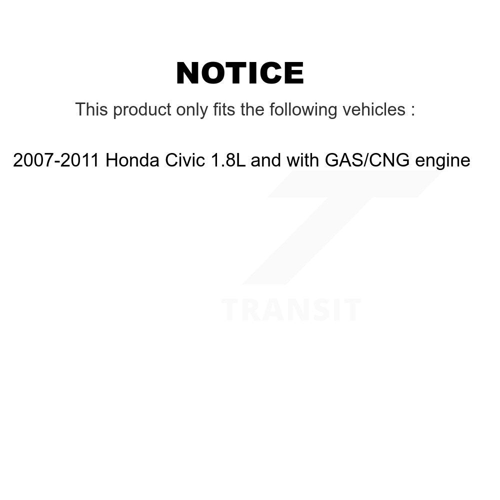 Accessory Drive Belt Tensioner Assembly KTP-89600 For 2007-2011 Honda Civic 1.8L with GAS CNG engine