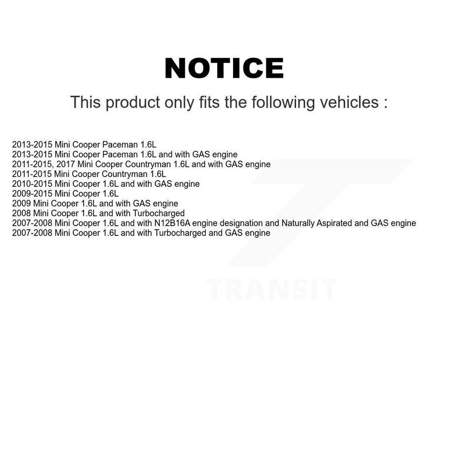 Accessory Drive Belt Tensioner Assembly KTP-89644 For Mini Cooper Countryman Paceman