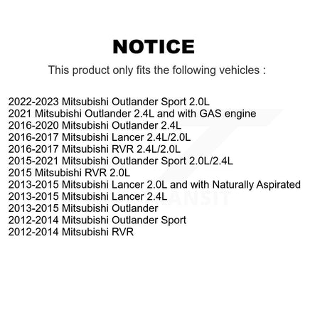 Accessory Drive Belt Tensioner Assembly KTP-89716 For Mitsubishi Outlander RVR Lancer Sport
