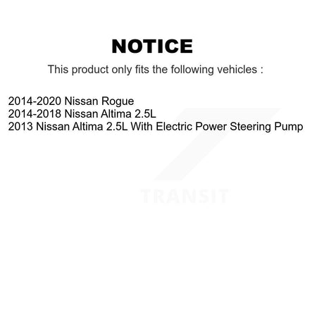 Accessory Drive Belt Tensioner Assembly KTP-89720 For Nissan Rogue Altima