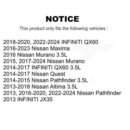 Accessory Drive Belt Tensioner Assembly KTP-89722 For Nissan Murano Pathfinder Altima INFINITI QX60