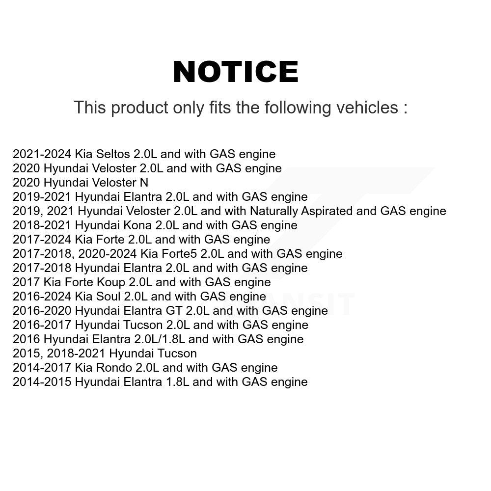 Accessory Drive Belt Tensioner Assembly KTP-89739 For Hyundai Kia Elantra Tucson Forte Seltos Kona N