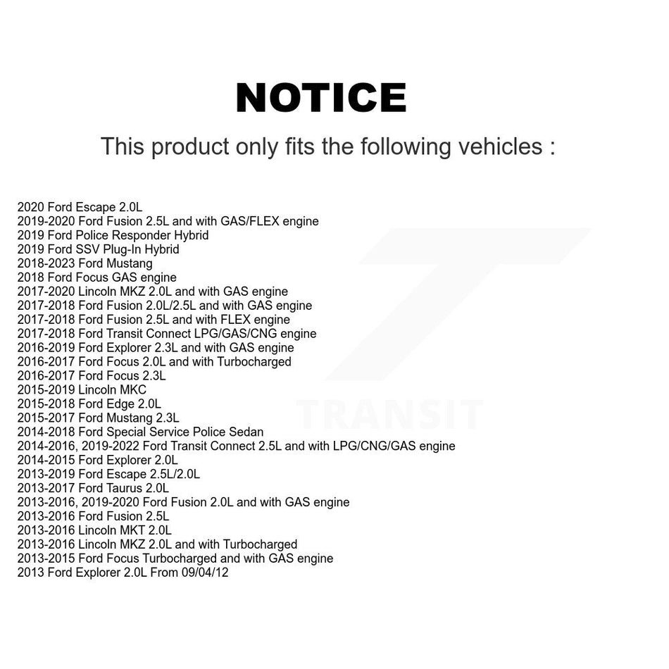 Accessory Drive Belt Tensioner Assembly KTP-89740 For Ford Escape Focus Fusion Explorer Edge Mustang