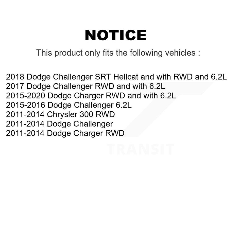 Front Suspension Control Arm And Ball Joint Assembly Steering Tie Rod End Stabilizer Bar Link Kit (6Pc) For Dodge Charger Challenger Chrysler 300 KTR-100499