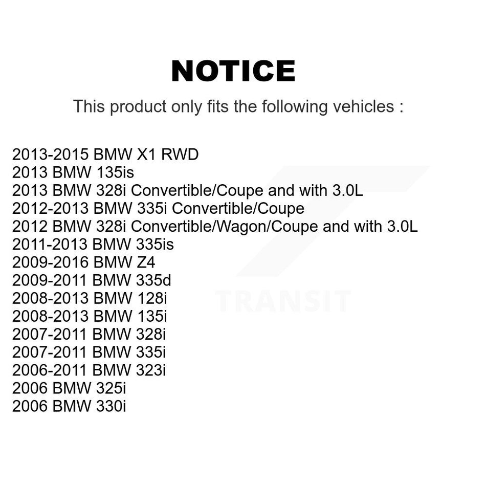 Front Suspension Control Arm And Ball Joint Assembly Steering Tie Rod End Stabilizer Bar Link Kit (8Pc) For BMW 328i 335i 325i X1 128i 330i Z4 135i 335d 335is 323i KTR-100616