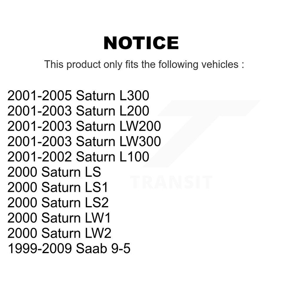 Front Suspension Stabilizer Bar Link Pair For Saturn L200 Saab 9-5 L300 LS1 L100 LW200 LS2 LW300 LW2 LW1 LS KTR-100662