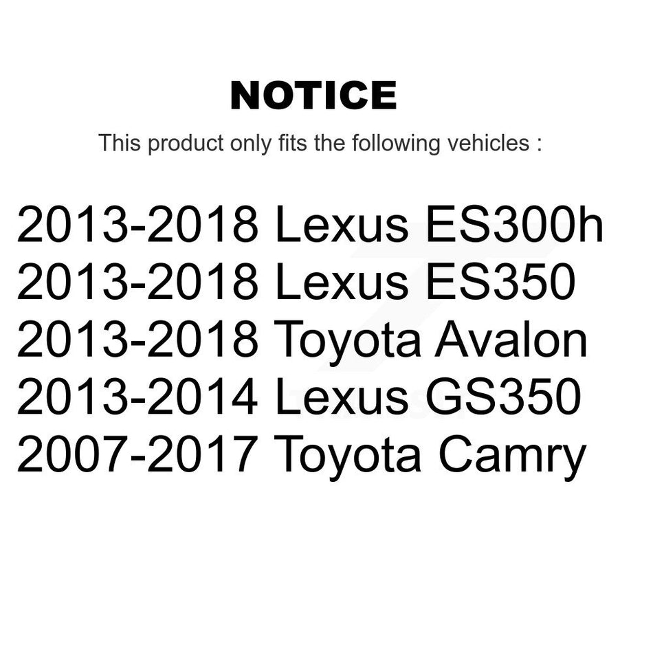 Front Suspension Stabilizer Bar Link Pair For Toyota Camry Lexus ES350 Avalon ES300h KTR-100702