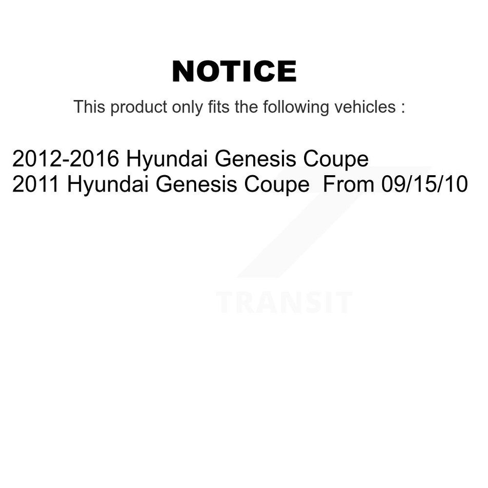Front Suspension Stabilizer Bar Link Pair For Hyundai Genesis Coupe KTR-100743