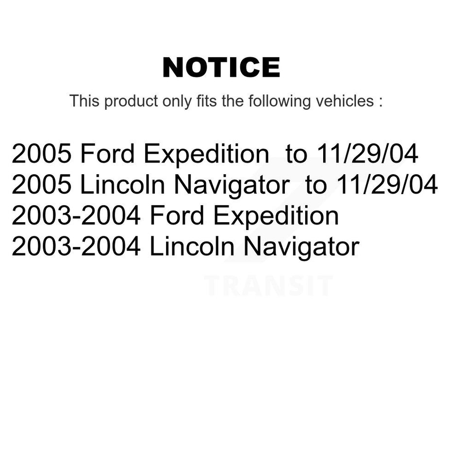 Front Suspension Stabilizer Bar Link Pair For Ford Expedition Lincoln Navigator KTR-100755