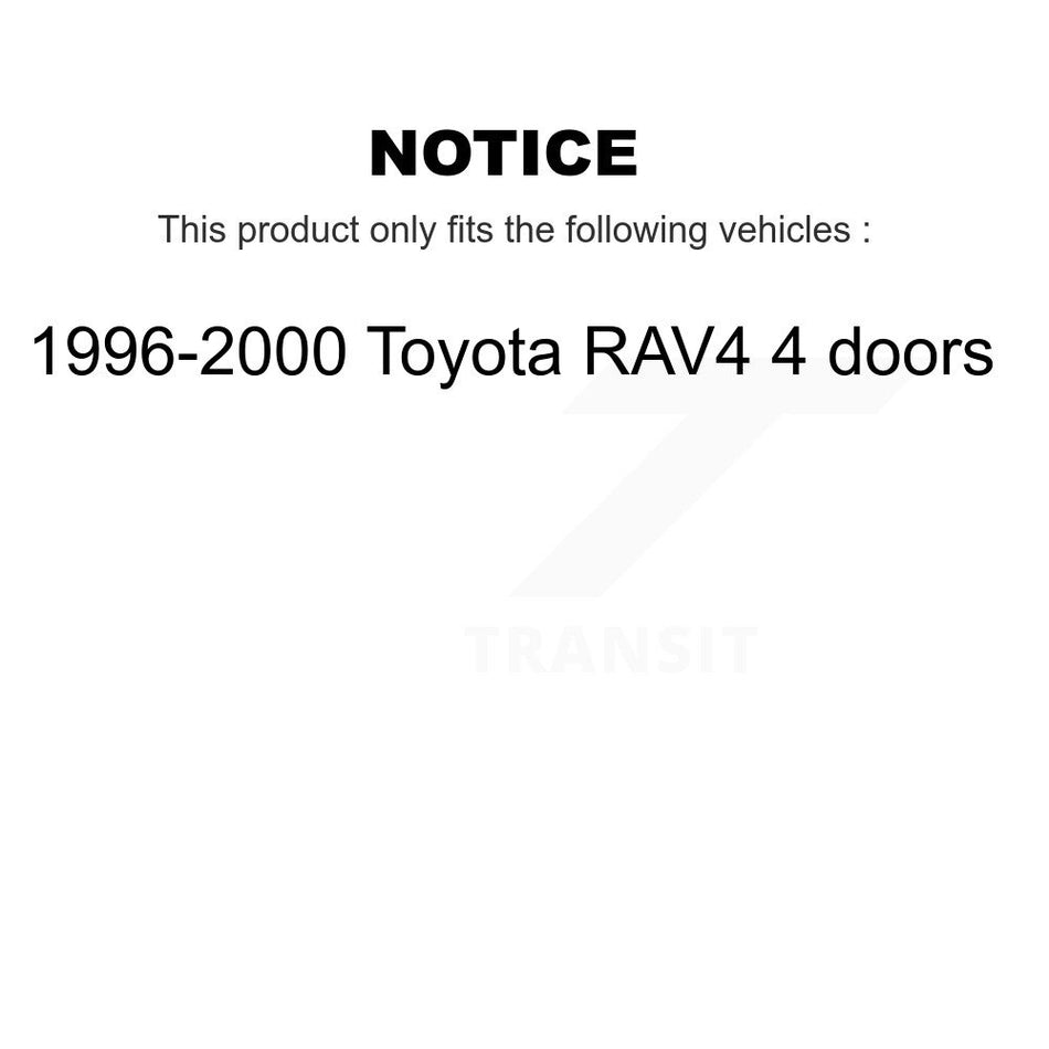 Front Suspension Stabilizer Bar Link Pair For 1996-2000 Toyota RAV4 4 doors KTR-100783