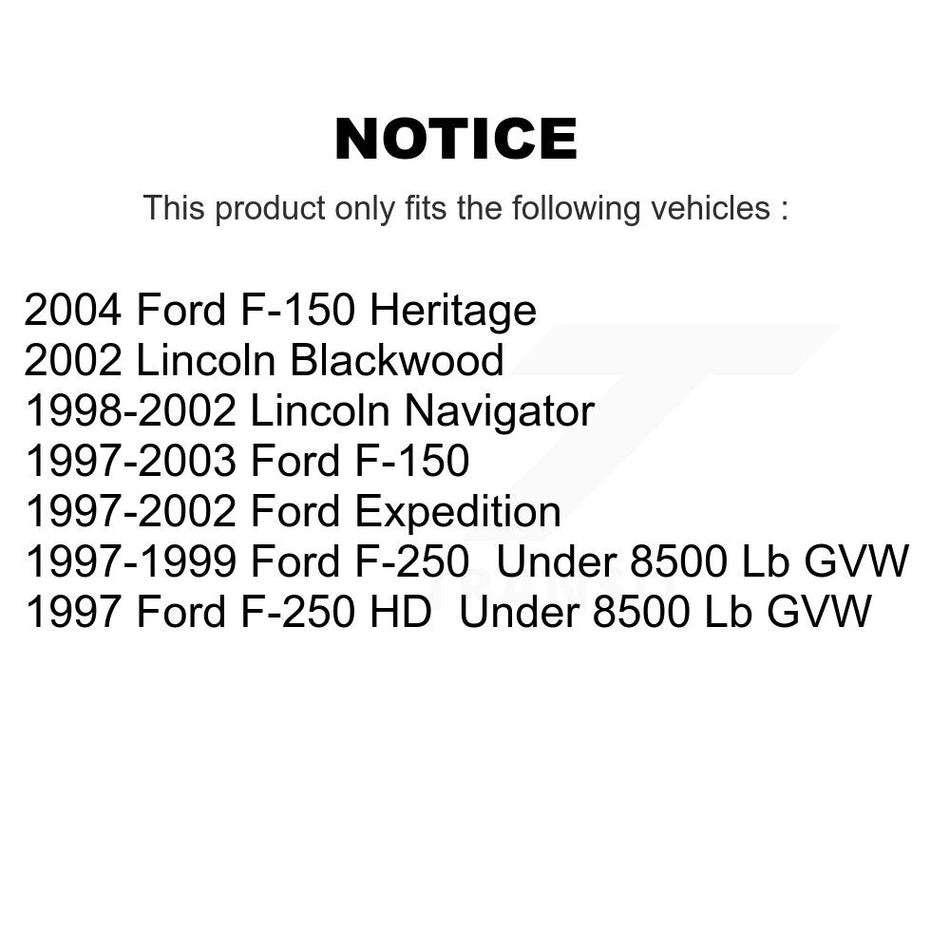 Front Suspension Stabilizer Bar Link Pair For Ford F-150 Expedition Lincoln Navigator Heritage F-250 Blackwood KTR-100803