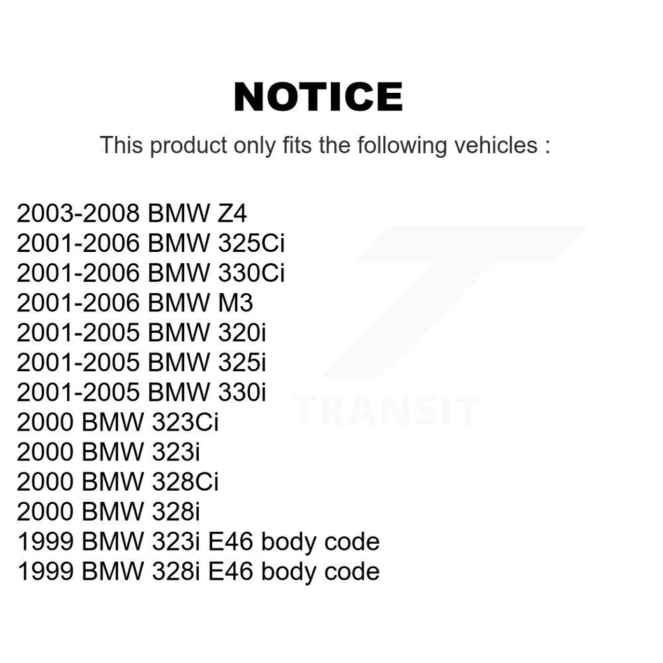 Front Suspension Stabilizer Bar Link Pair For BMW 325i 325Ci Z4 330Ci 330i 323i M3 328i 323Ci 328Ci 320i KTR-100823