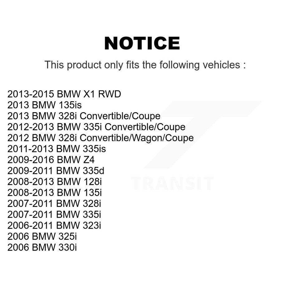 Front Suspension Stabilizer Bar Link Kit For BMW 328i 335i X1 325i 128i 330i Z4 135i 325xi 335d 335is 135is 323i KTR-100838