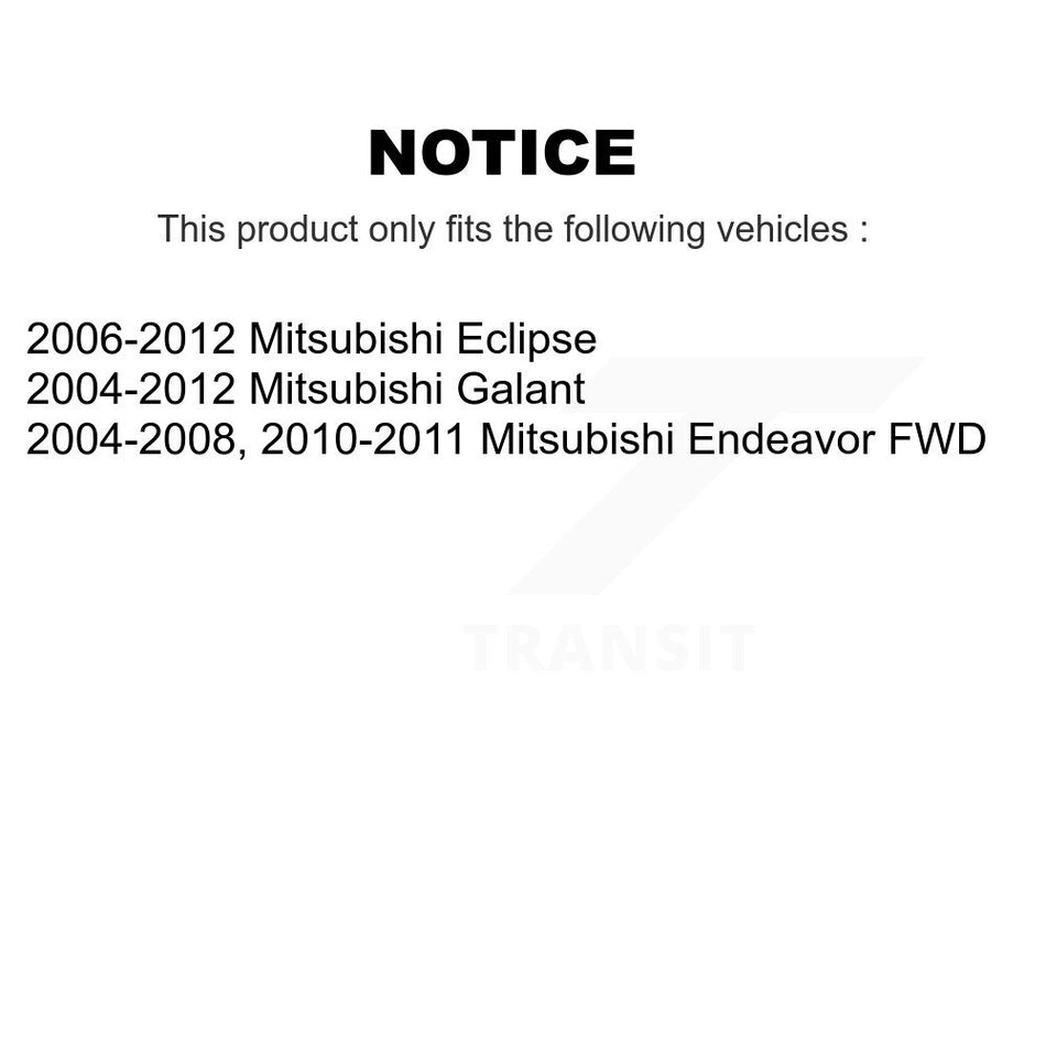 Rear Suspension Stabilizer Bar Link Pair For Mitsubishi Galant Eclipse Endeavor KTR-100945