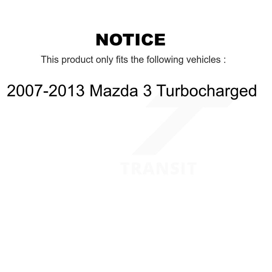 Rear Suspension Stabilizer Bar Link Pair For 2007-2013 Mazda 3 Turbocharged KTR-100950