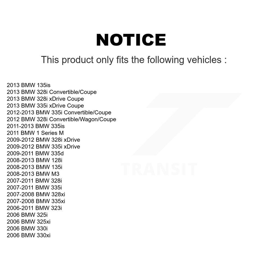 Rear Suspension Stabilizer Bar Link Pair For BMW 328i xDrive 335i 325i 328xi 128i 330i M3 135i X1 325xi 335xi 335d 330xi 335is 135is 1 Series M 323i KTR-100963