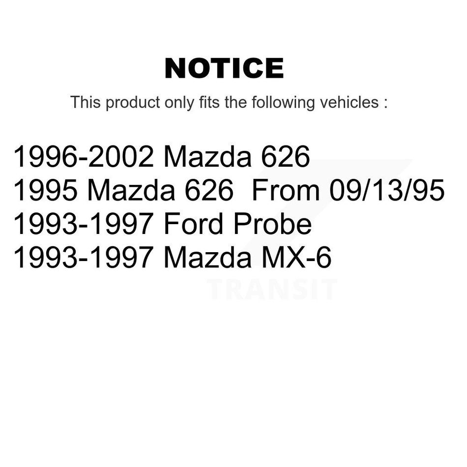 Rear Suspension Stabilizer Bar Link Pair For Mazda 626 Ford Probe MX-6 KTR-101000