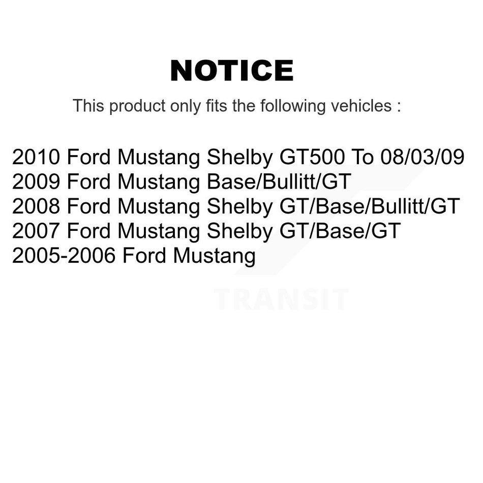 Front Suspension Ball Joints Pair For Ford Mustang KTR-101124