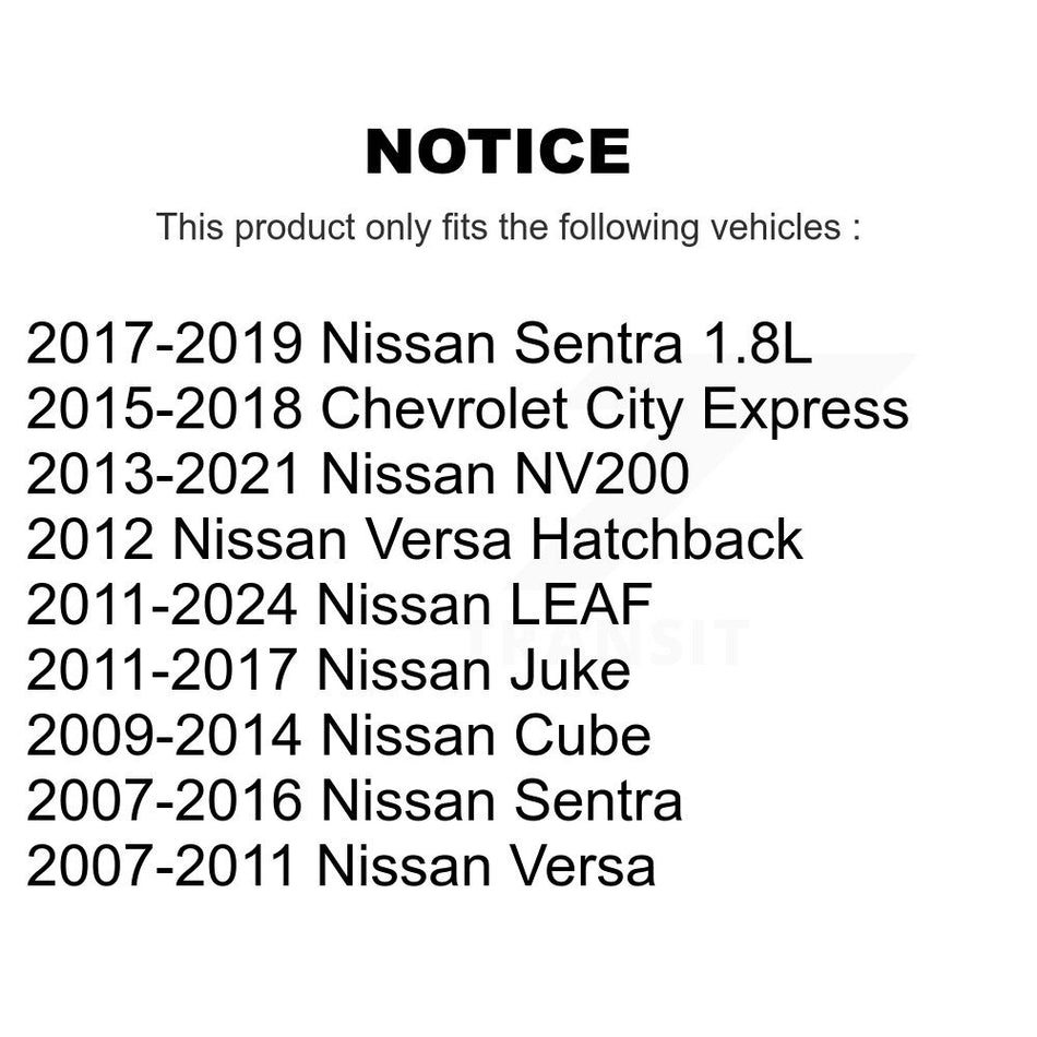 Front Suspension Ball Joints Pair For Nissan Sentra Versa Juke NV200 LEAF Cube Chevrolet City Express KTR-101128