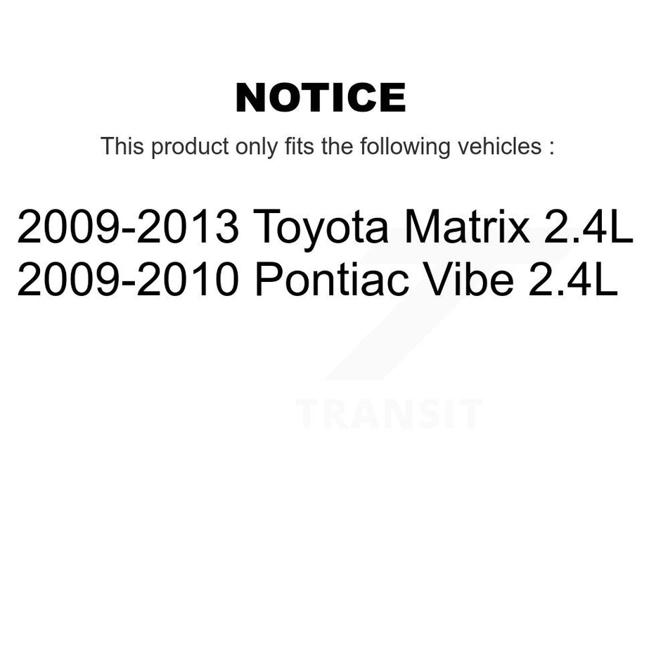 Front Suspension Ball Joints Pair For Toyota Matrix Pontiac Vibe 2.4L KTR-101155