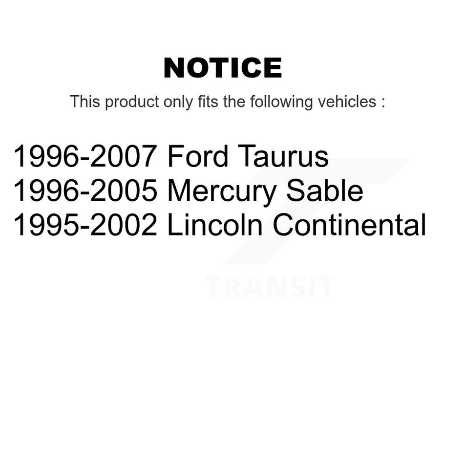 Front Suspension Ball Joints Pair For Ford Taurus Mercury Sable Lincoln Continental KTR-101251