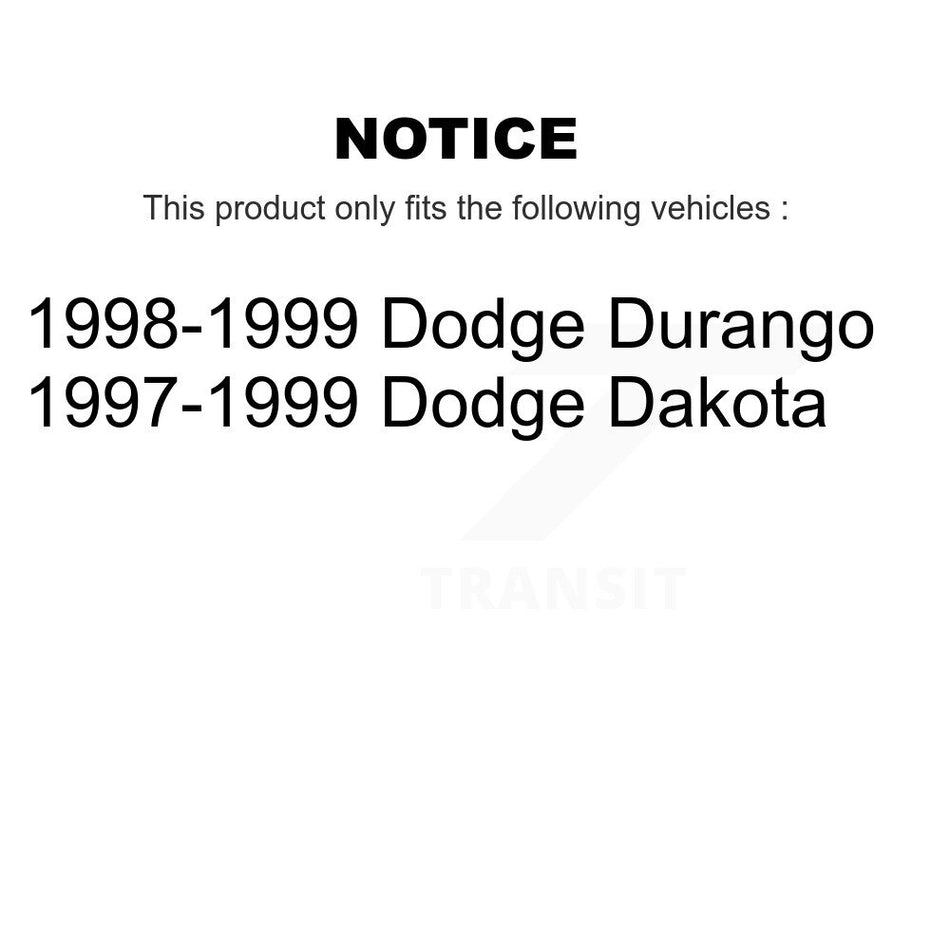 Front Suspension Ball Joints Pair For Dodge Dakota Durango KTR-101318