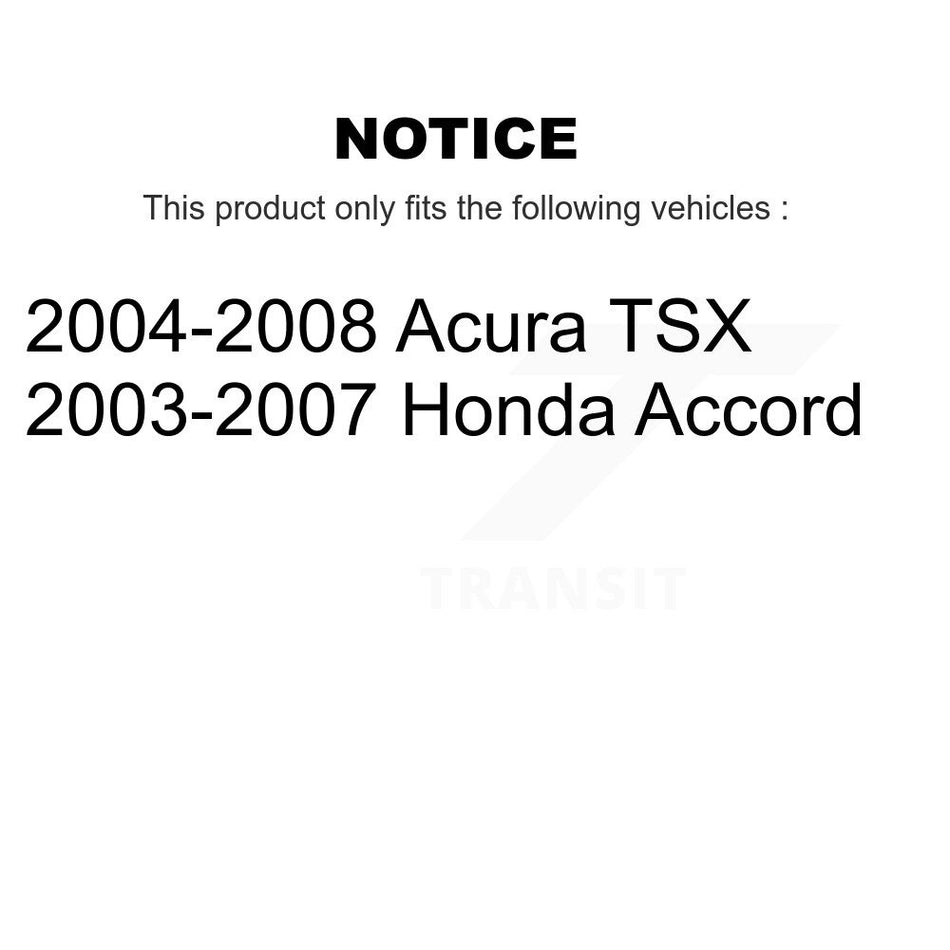 Front Suspension Ball Joints Pair For Honda Accord Acura TSX KTR-101332