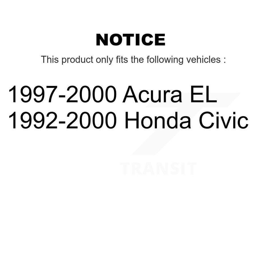 Front Suspension Ball Joints Pair For Honda Civic Acura EL KTR-101344