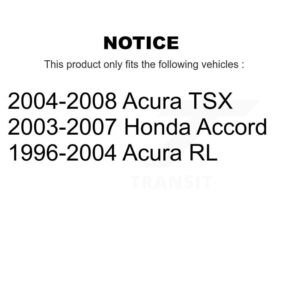 Front Suspension Ball Joints Kit For Honda Accord Acura TSX KTR-101842
