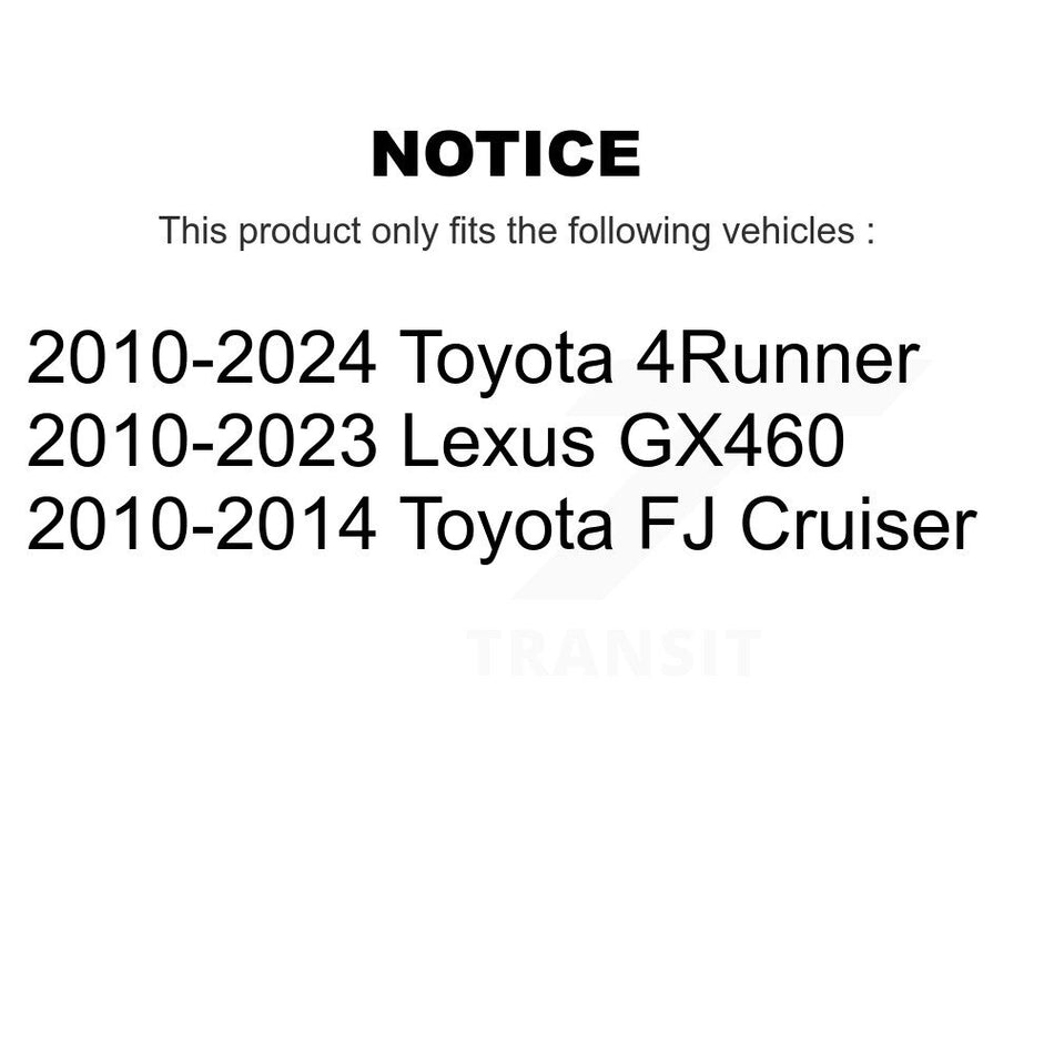 Front Suspension Ball Joint And Tie Rod End Kit For Toyota 4Runner Lexus GX460 FJ Cruiser KTR-102293